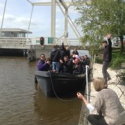 Kootje at the bridge