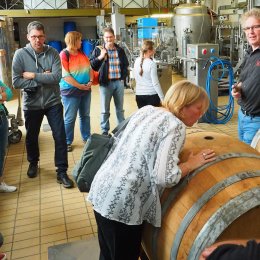 Puur genieten in de brouwerij